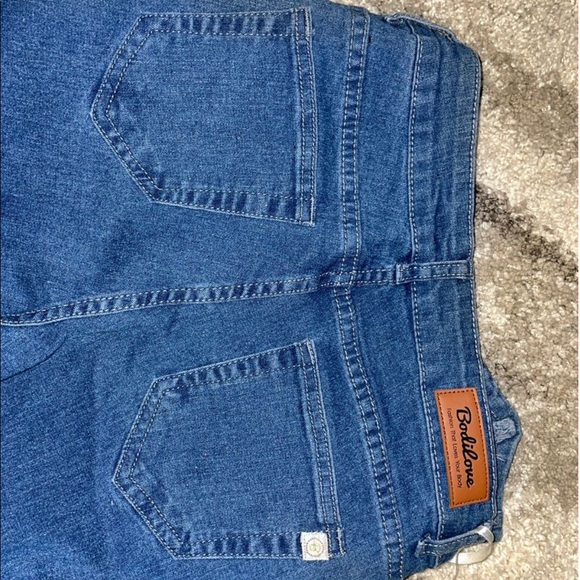 blue ripped skinny jeans - Picture 4 of 4